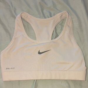 Nike Dri-FIT Sports Bra - White